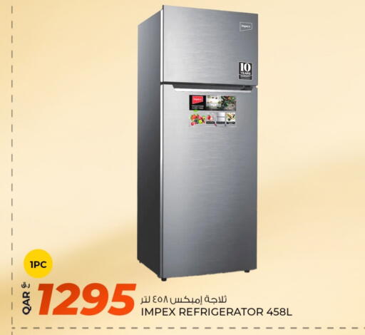 IMPEX Refrigerator available at Rawabi Hypermarket in Qatar - Al Rayyan