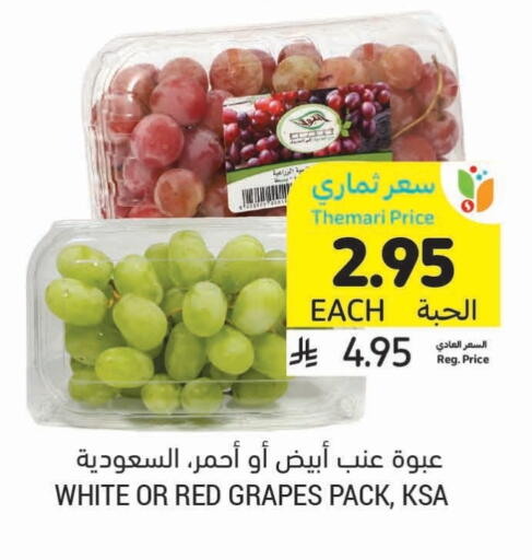 فاكهة طازجة in أسواق التميمي, المملكة العربية السعودية Offers - المملكة العربية السعودية عنب available at أسواق التميمي in مملكة العربية السعودية, السعودية, سعودية - المدينة المنورة