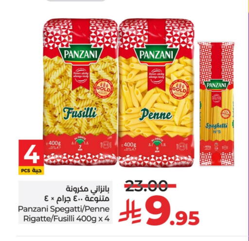 PANZANI Pasta available at LULU Hypermarket in KSA, Saudi Arabia, Saudi - Qatif