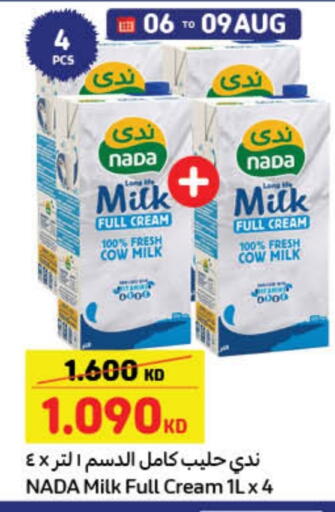NADA Full Cream Milk available at Carrefour in Kuwait - Ahmadi Governorate