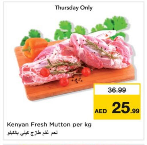 لحم الضأن / الغنم available at نستو هايبرماركت in الإمارات العربية المتحدة , الامارات - الشارقة / عجمان