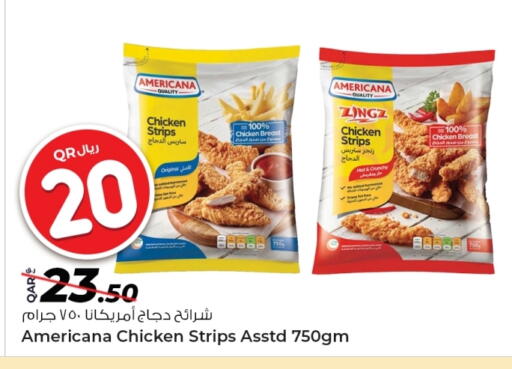 AMERICANA Chicken Strips available at Rawabi Hypermarket in Qatar - Al Wakra