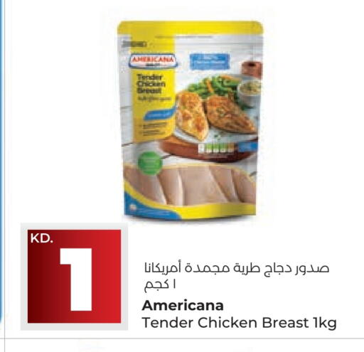 AMERICANA Chicken Breast available at Lulu Hypermarket  in Kuwait - Kuwait City