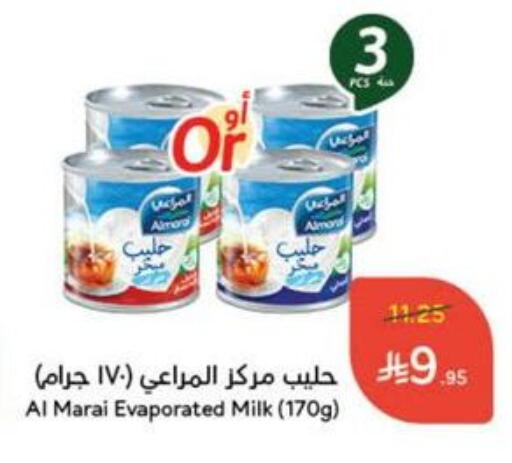 ALMARAI Evaporated Milk available at Hyper Panda in KSA, Saudi Arabia, Saudi - Bishah