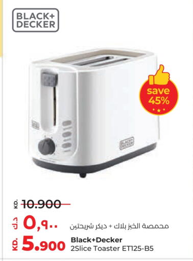 BLACK+DECKER Toaster available at Lulu Hypermarket  in Kuwait - Kuwait City