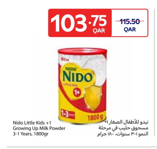 NIDO 1+ Milk Powder available at Carrefour in Qatar - Al-Shahaniya
