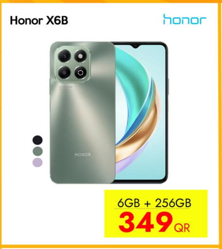 HONOR available at iCONNECT  in Qatar - Al Shamal