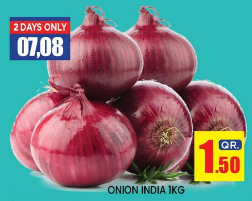 Onion from India available at New Stop n Shop @Fereej Bin Omran in Qatar - Al Rayyan