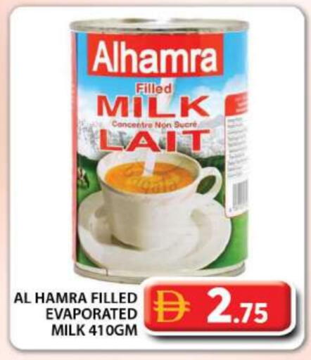 الحمرا حليب مبخر available at جراند هايبر ماركت in الإمارات العربية المتحدة , الامارات - دبي