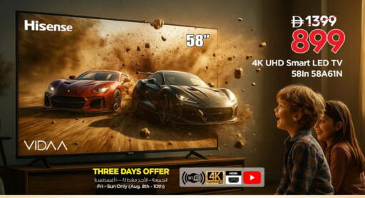 HISENSE Smart TV available at Nesto Hypermarket in UAE - Umm al Quwain