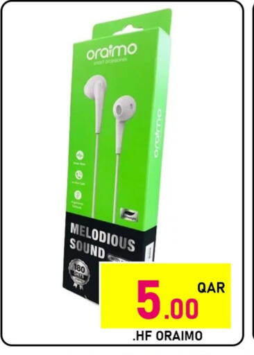 Accessories - Electronics in Passion Hypermarket, Qatar Offers - Qatar Earphone available at Passion Hypermarket in Qatar - Al-Shahaniya