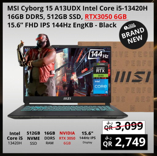 Computer & Laptop in Prestige Computers, Qatar Offers - Qatar MSI Laptop available at Prestige Computers in Qatar - Umm Salal
