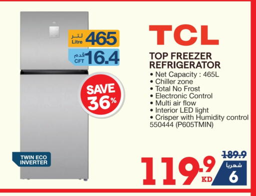 TCL Refrigerator available at X-Cite in Kuwait - Ahmadi Governorate