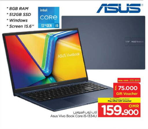 Computer & Laptop in Nesto Hyper Market , Oman Offers - Oman ASUS Laptop available at Nesto Hyper Market in Oman - Sohar