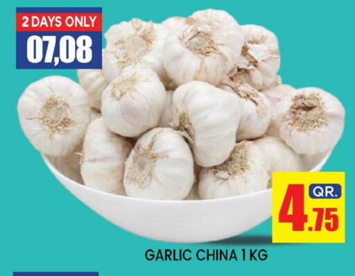 Garlic from China available at New Stop n Shop @Fereej Bin Omran in Qatar - Al Rayyan