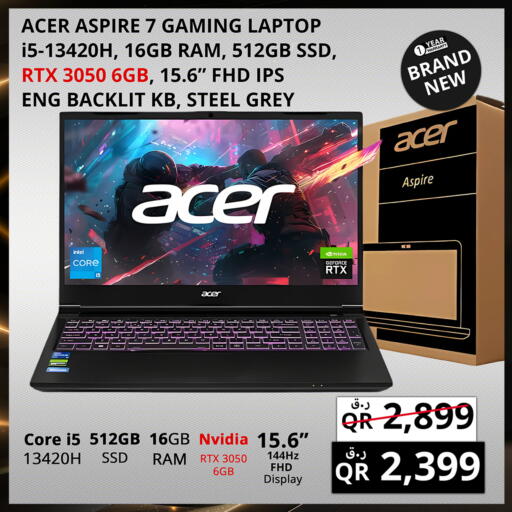 ACER Laptop available at Prestige Computers in Qatar - Umm Salal