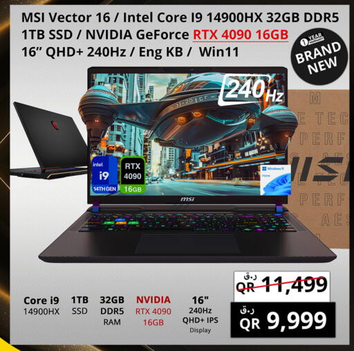 Computer & Laptop in Prestige Computers, Qatar Offers - Qatar MSI Laptop available at Prestige Computers in Qatar - Umm Salal