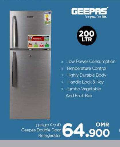 GEEPAS Refrigerator available at Nesto Hyper Market   in Oman - Sohar