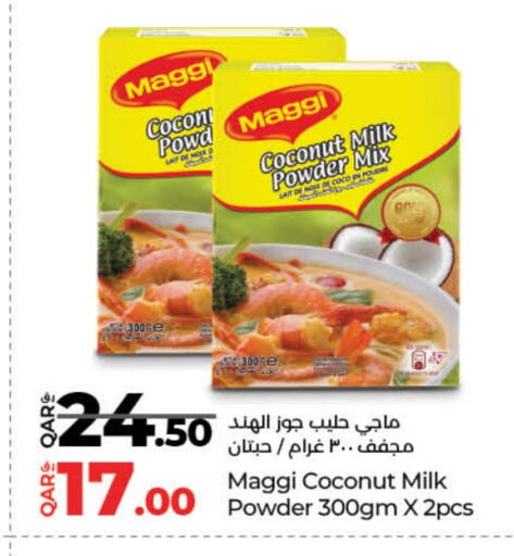 Flour & Baking Supplies in LuLu Hypermarket, Qatar Offers - Qatar MAGGI Coconut Powder available at LuLu Hypermarket in Qatar - Al-Shahaniya