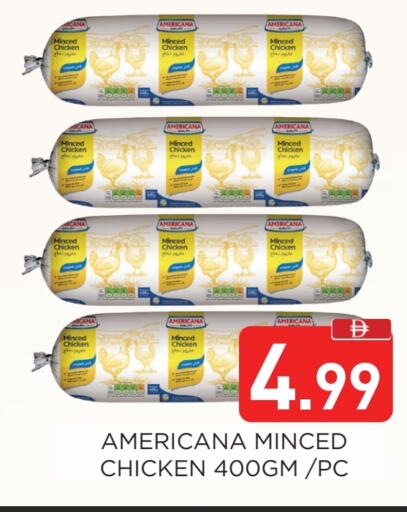 AMERICANA Minced Chicken available at Ainas Al madina hypermarket in UAE - Sharjah / Ajman