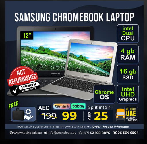 SAMSUNG Laptop available at TechDeals Electronics Trading in UAE - Al Ain