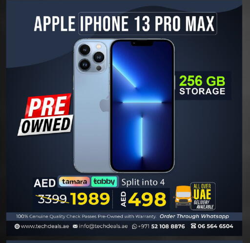 APPLE iPhone 13 available at TechDeals Electronics Trading in UAE - Dubai