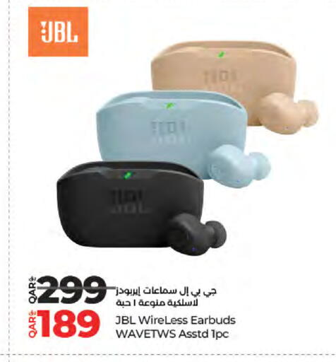 JBL Earphone available at LuLu Hypermarket in Qatar - Al Wakra