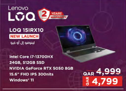 LENOVO Laptop available at LuLu Hypermarket in Qatar - Al Wakra