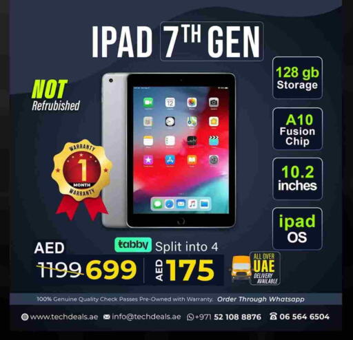 APPLE iPad available at TechDeals Electronics Trading in UAE - Sharjah / Ajman