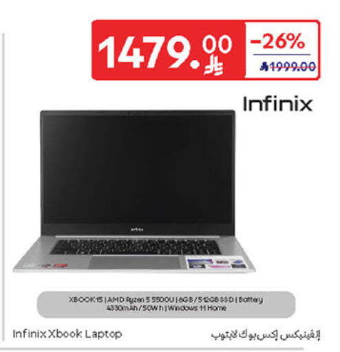 INFINIX Laptop available at Carrefour in KSA, Saudi Arabia, Saudi - Al Khobar