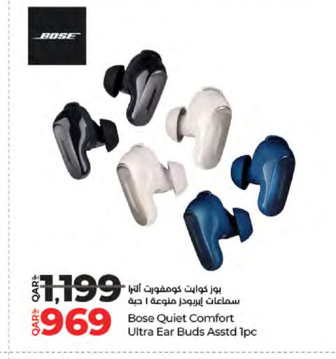 BOSE Earphone available at LuLu Hypermarket in Qatar - Al Wakra