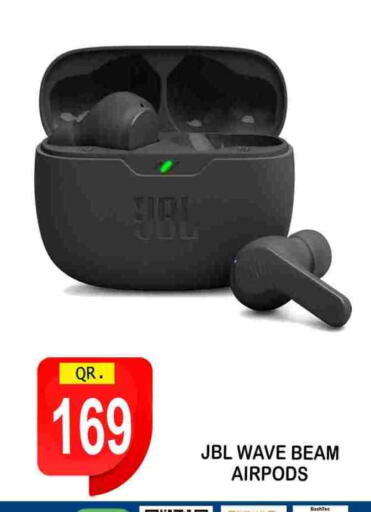 JBL Earphone available at BASHTEC Computer Center in Qatar - Al Shamal