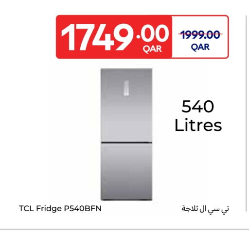تي سي إل ثلاجة available at كارفور in قطر - الدوحة