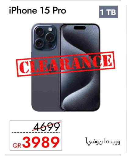 APPLE iPhone 15 available at iCONNECT  in Qatar - Doha