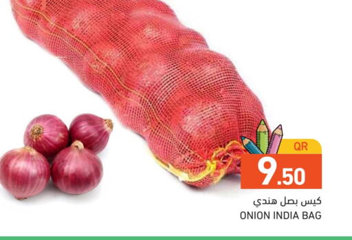 Onion from India available at Aswaq Ramez in Qatar - Al Wakra