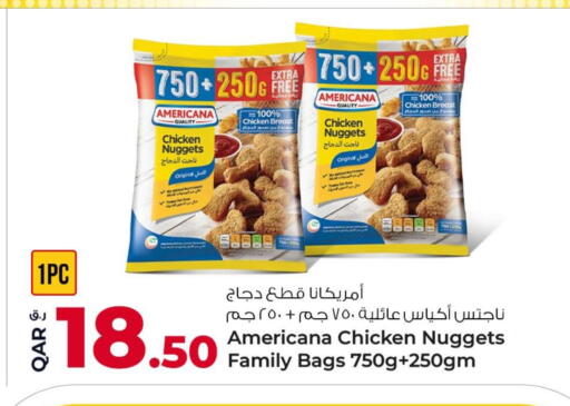 أمريكانا ناجتس الدجاج available at روابي هايبرماركت in قطر - الدوحة
