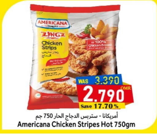 AMERICANA Chicken Strips available at Al Muzn Shopping Center in Oman - Muscat