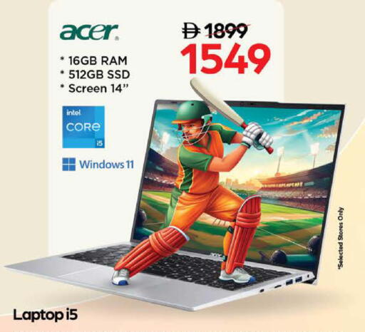 ACER Laptop available at Nesto Hypermarket in UAE - Ras al Khaimah