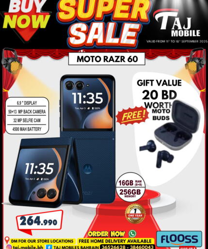MOTO available at Taj Mobiles in Bahrain