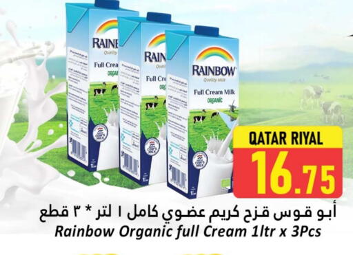 RAINBOW Full Cream Milk available at Dana Hypermarket in Qatar - Al Shamal