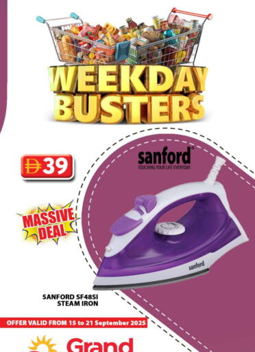 SANFORD Ironbox available at Grand Hyper Market in UAE - Dubai