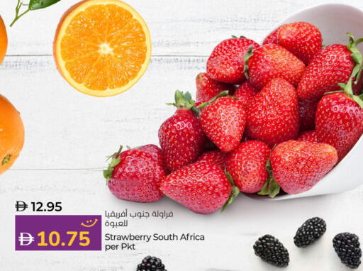 Strawberry from South Africa available at Lulu Hypermarket in UAE - Dubai