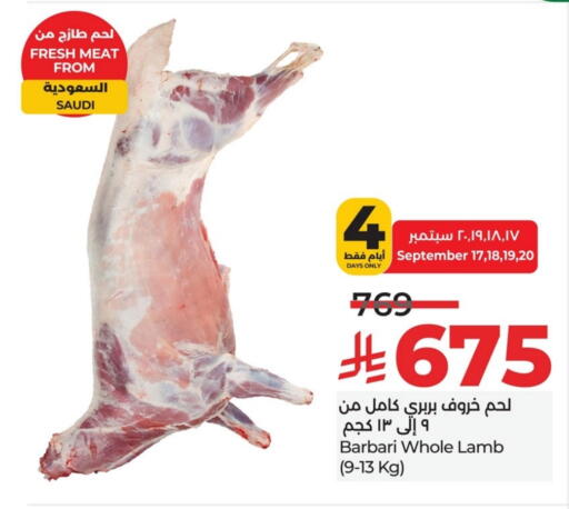 لحم الضأن / الغنم available at لولو هايبرماركت in مملكة العربية السعودية, السعودية, سعودية - الخبر‎