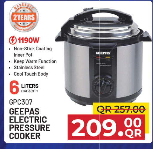 GEEPAS Pressure Cooker available at Family Food Centre in Qatar - Al-Shahaniya