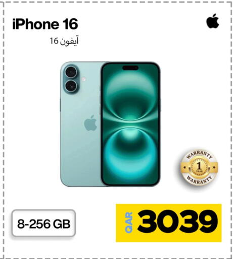 APPLE iPhone 16 available at Doha Link in Qatar - Doha