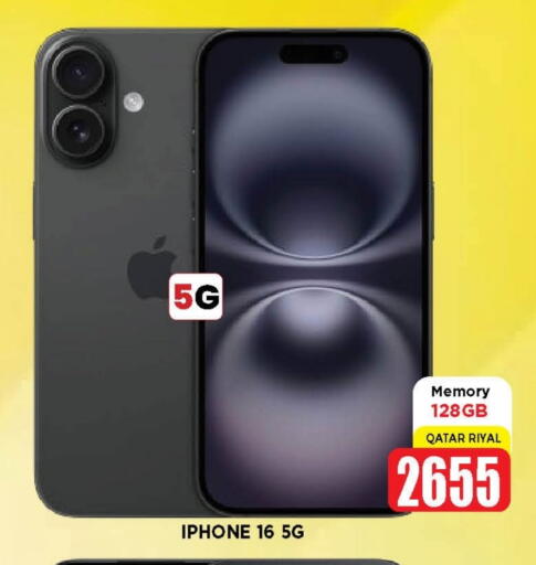 APPLE iPhone 16 available at Shop n Smile Hypermarket in Qatar - Doha