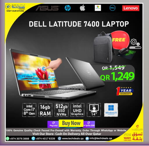 DELL available at Tech Deals Trading in Qatar - Al Shamal
