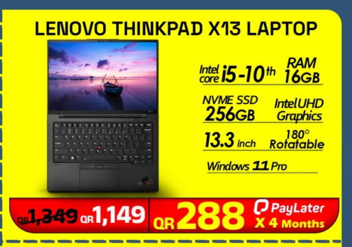 LENOVO Laptop available at Tech Deals Trading in Qatar - Doha