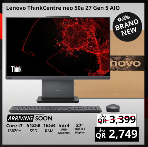 LENOVO available at Prestige Computers in Qatar - Al Shamal