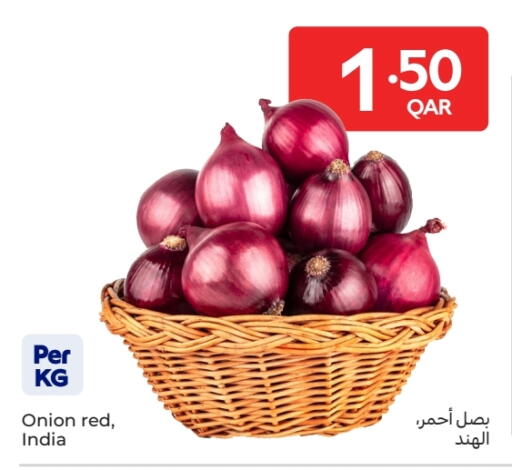 Onion from India available at Carrefour in Qatar - Al Khor